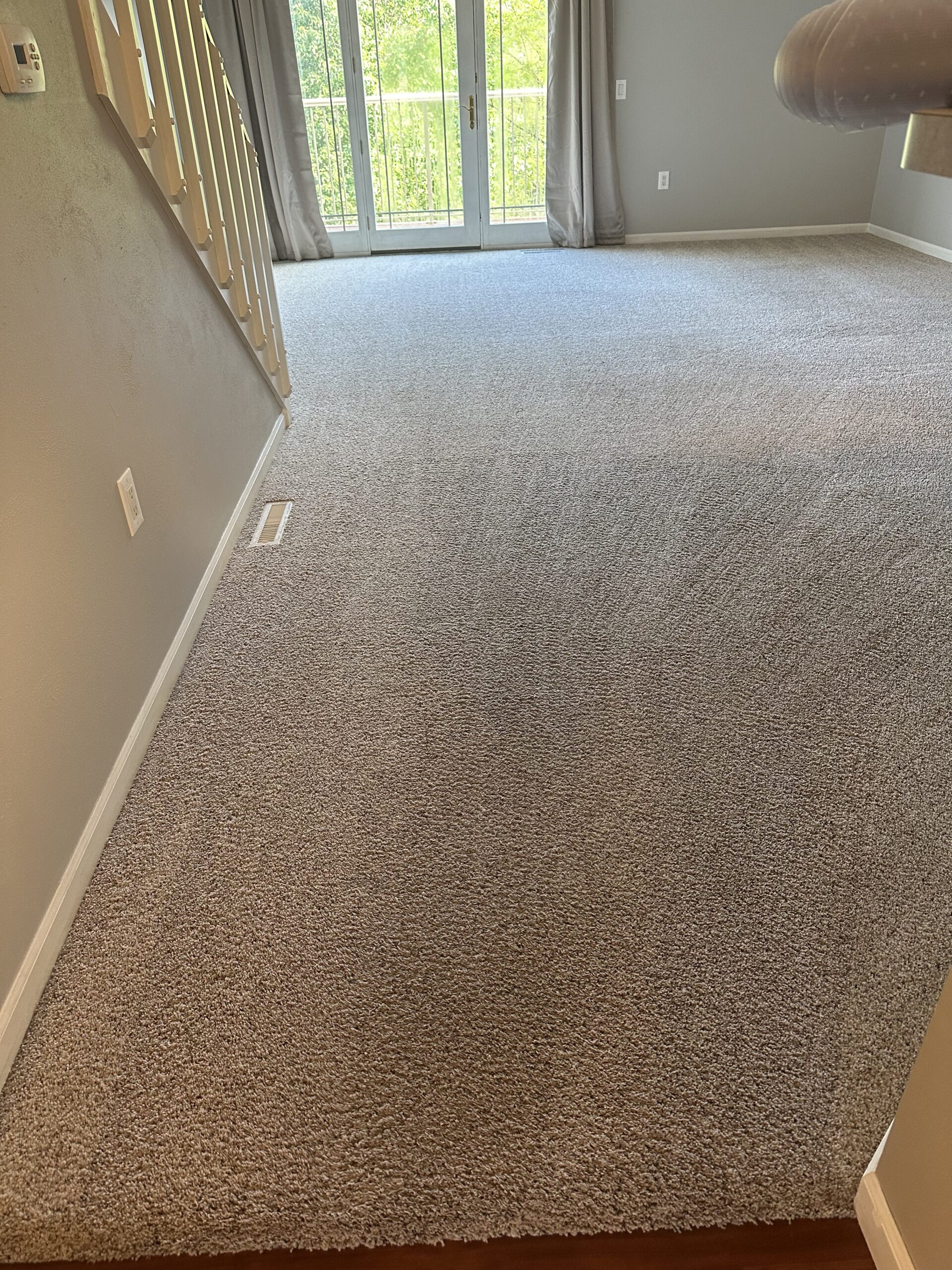 after Verona steam carpet cleaning project