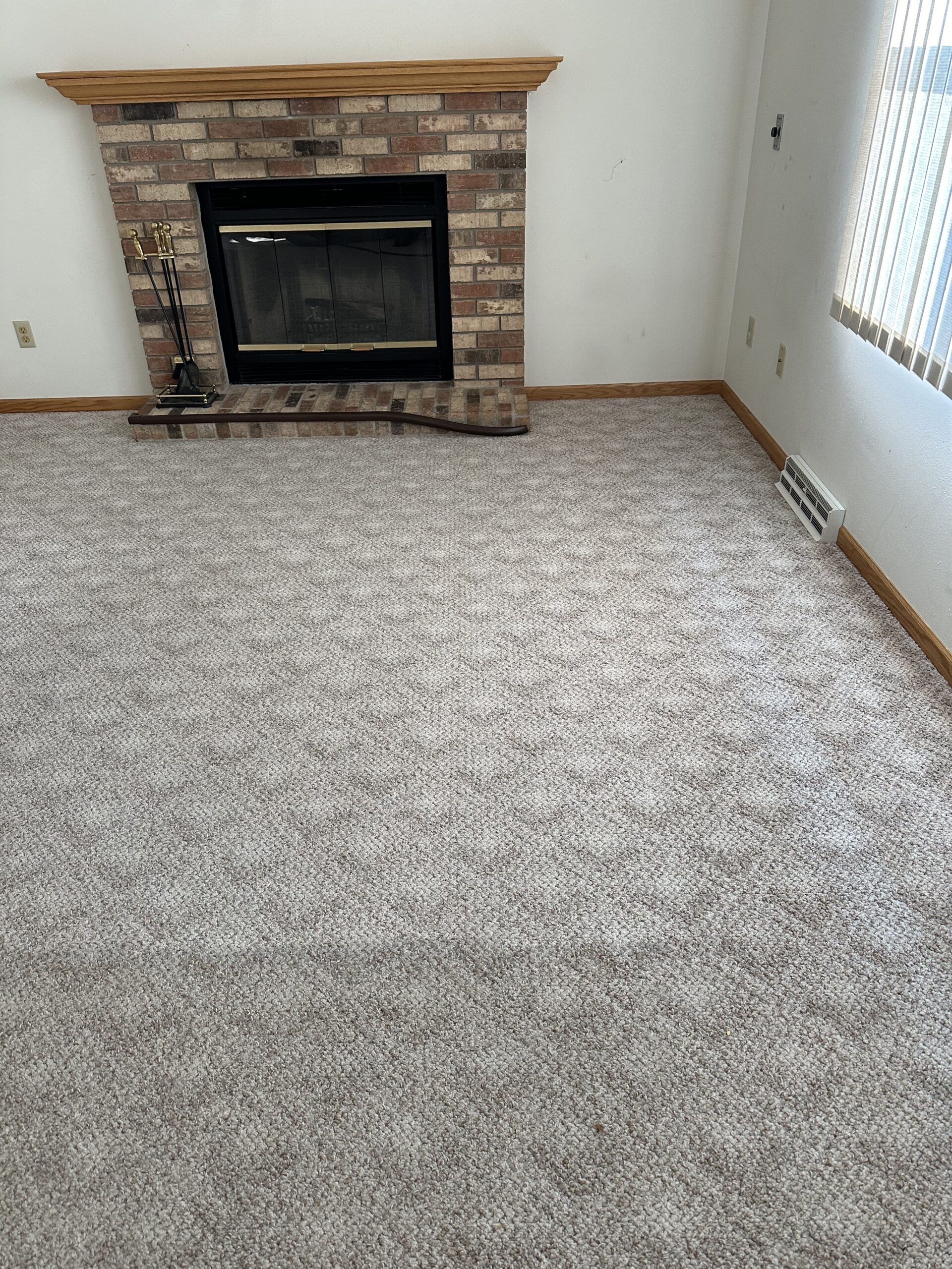 West Madison carpet cleaning project